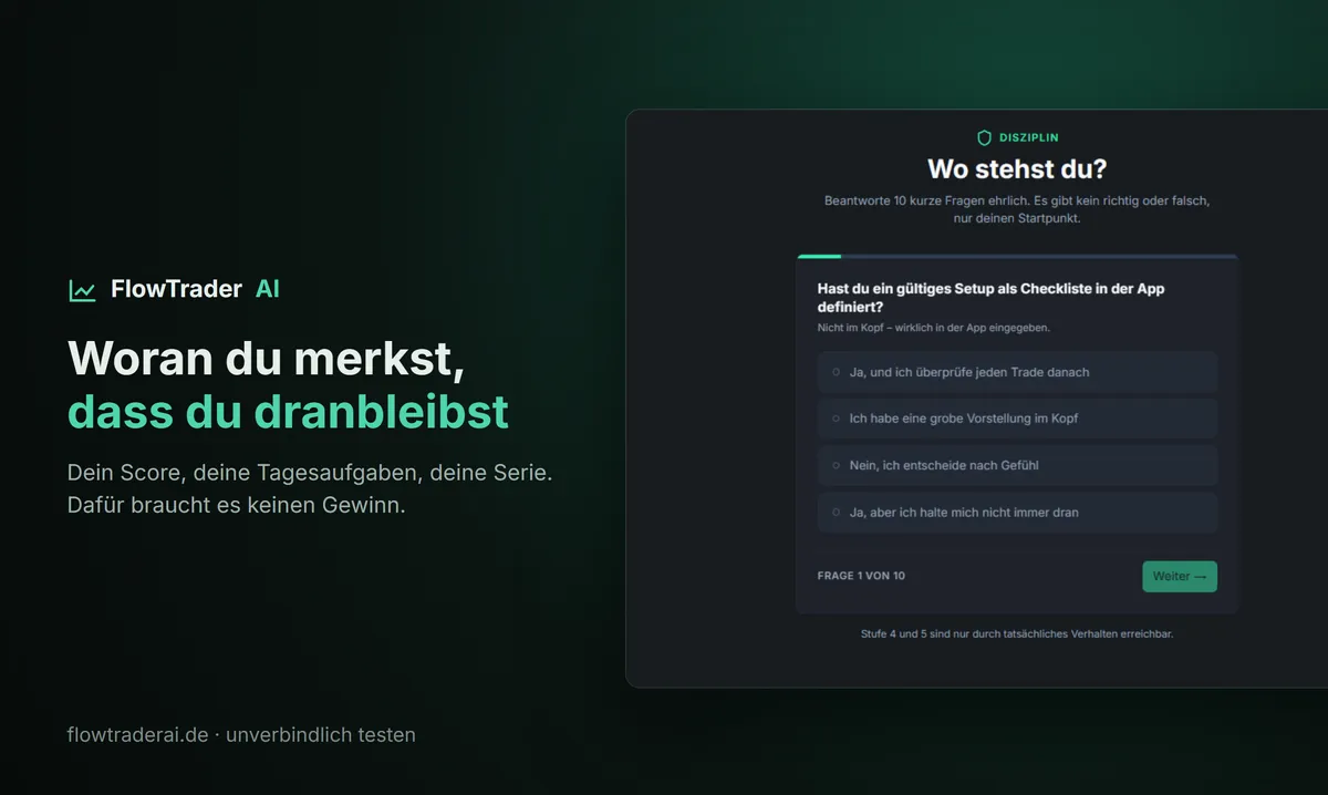Disziplin-Check mit zehn Fragen, woran du merkst, dass du dranbleibst
